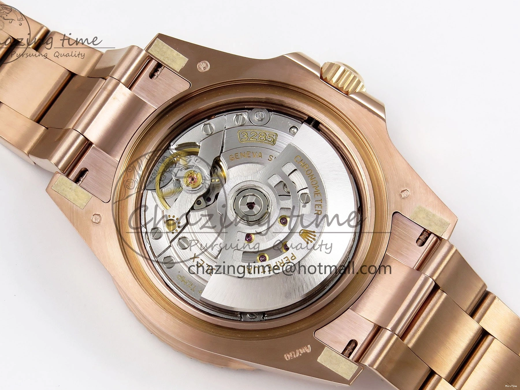 MiroTime 0312 GMT-Master II 126715 CHNR ARF 1:1 Best Edition Black Dial on RG Bracelet VR3285 CHS FastDry 1660